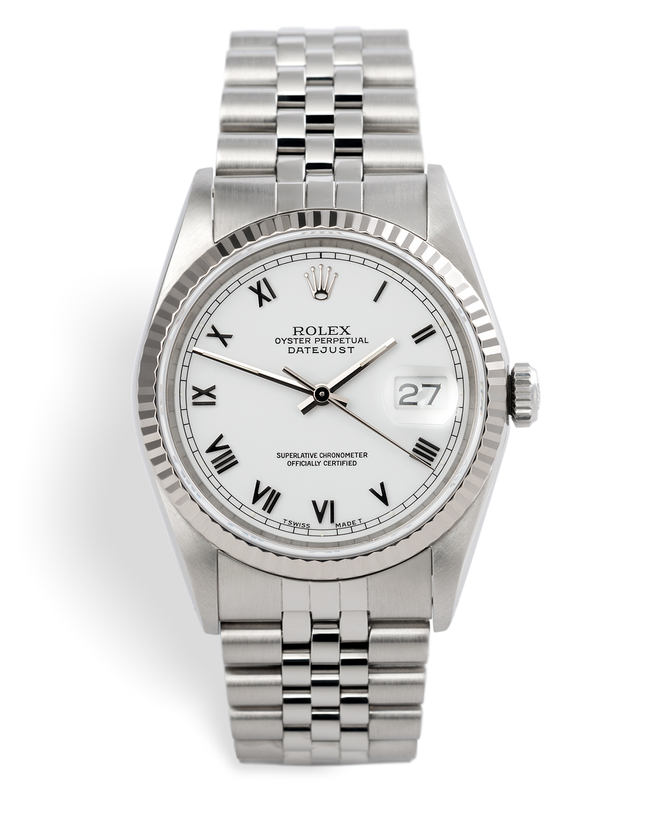 Rolex Datejust Watches | ref 16234 | White Gold Bezel 'Full Set' | The ...