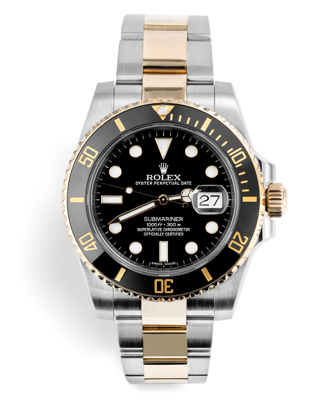 Rolex Submariner Date Watches | ref 116613LN | Gold ...