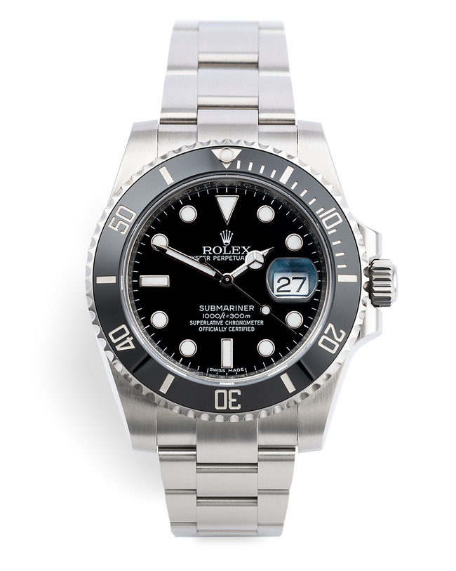 2017 rolex submariner date black 40mm